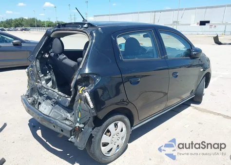 2018 Mitsubishi Mirage Es from USA, damaged, VIN ML32A3HJ9JH013582